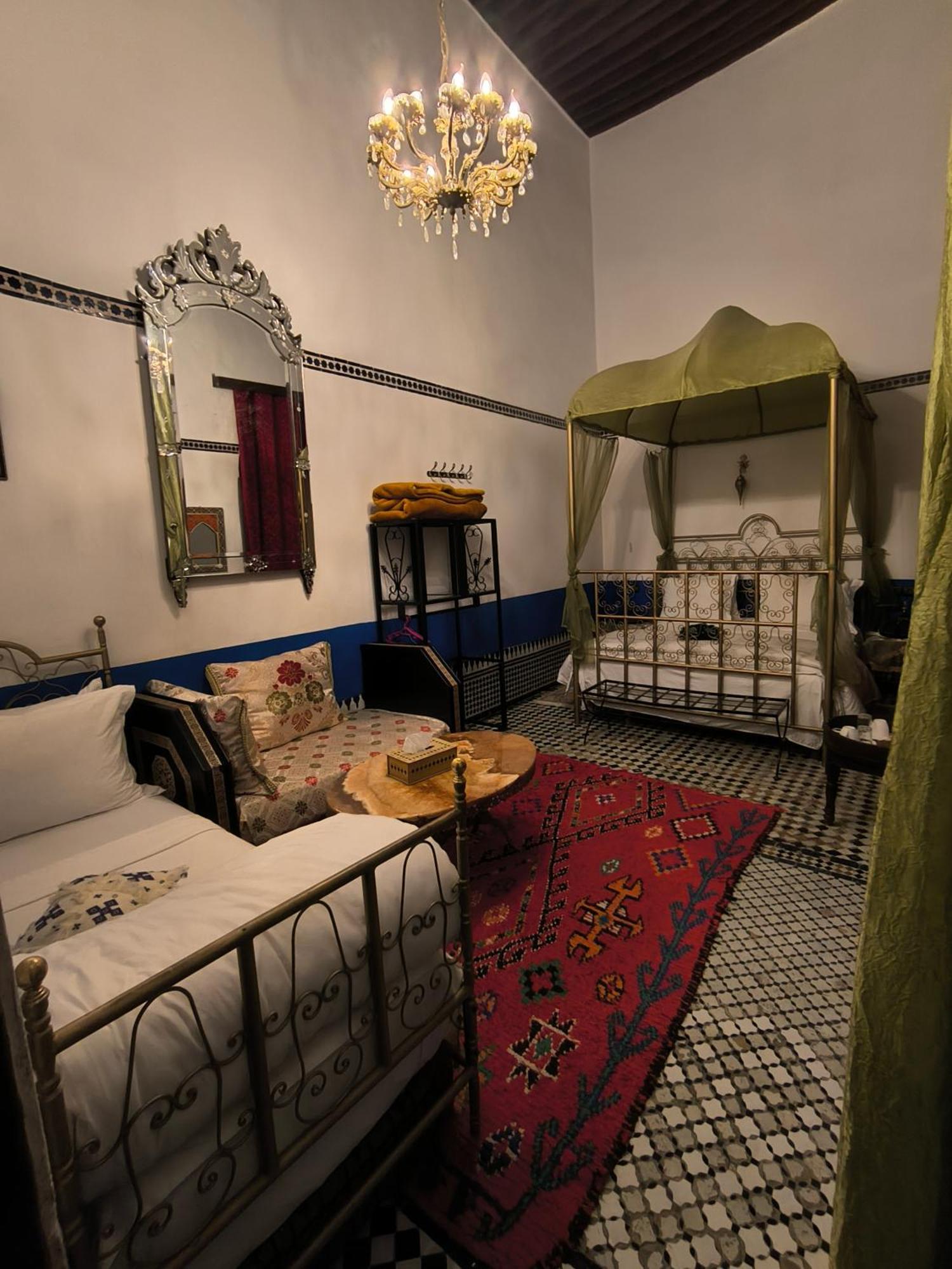 Riad Lalla Zoubida Fez Buitenkant foto