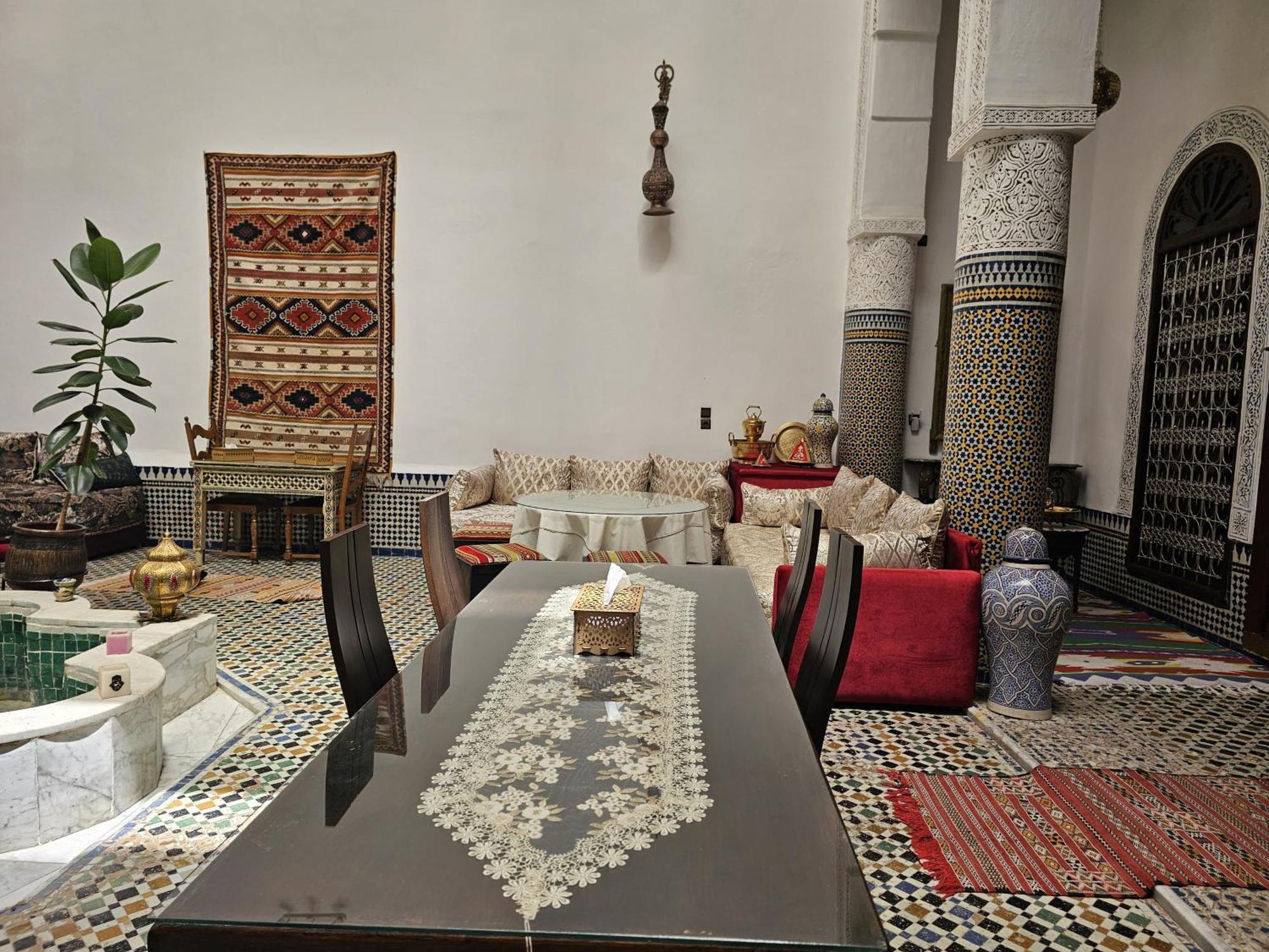 Riad Lalla Zoubida Fez Buitenkant foto