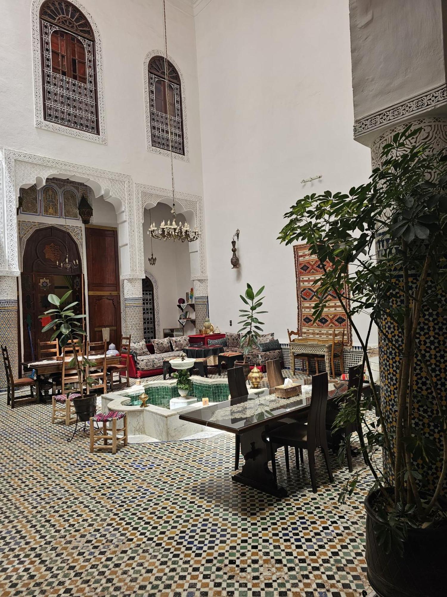 Riad Lalla Zoubida Fez Buitenkant foto