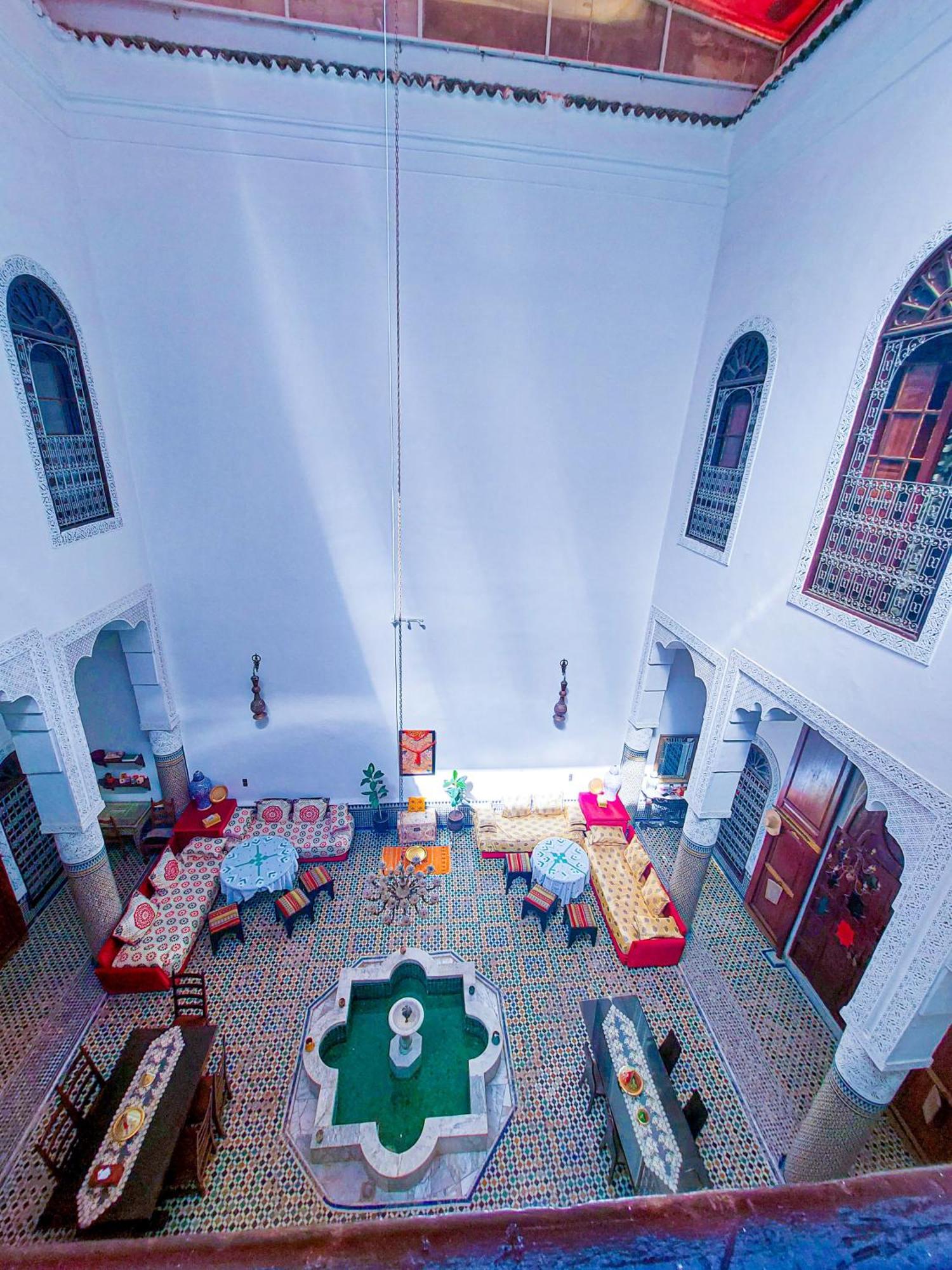 Riad Lalla Zoubida Fez Buitenkant foto