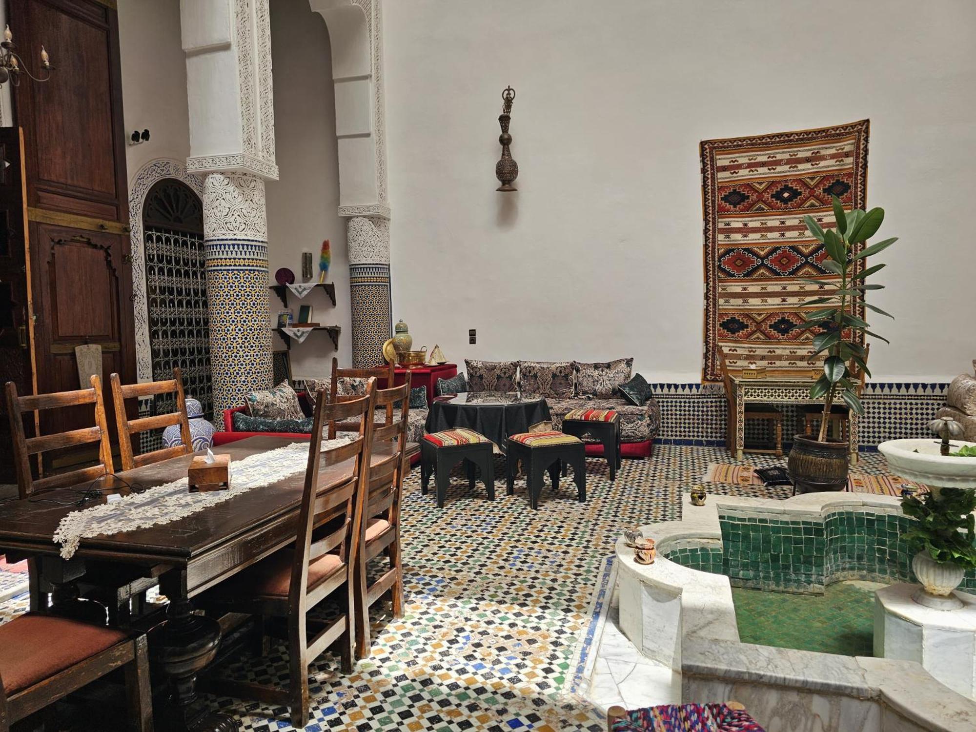 Riad Lalla Zoubida Fez Buitenkant foto