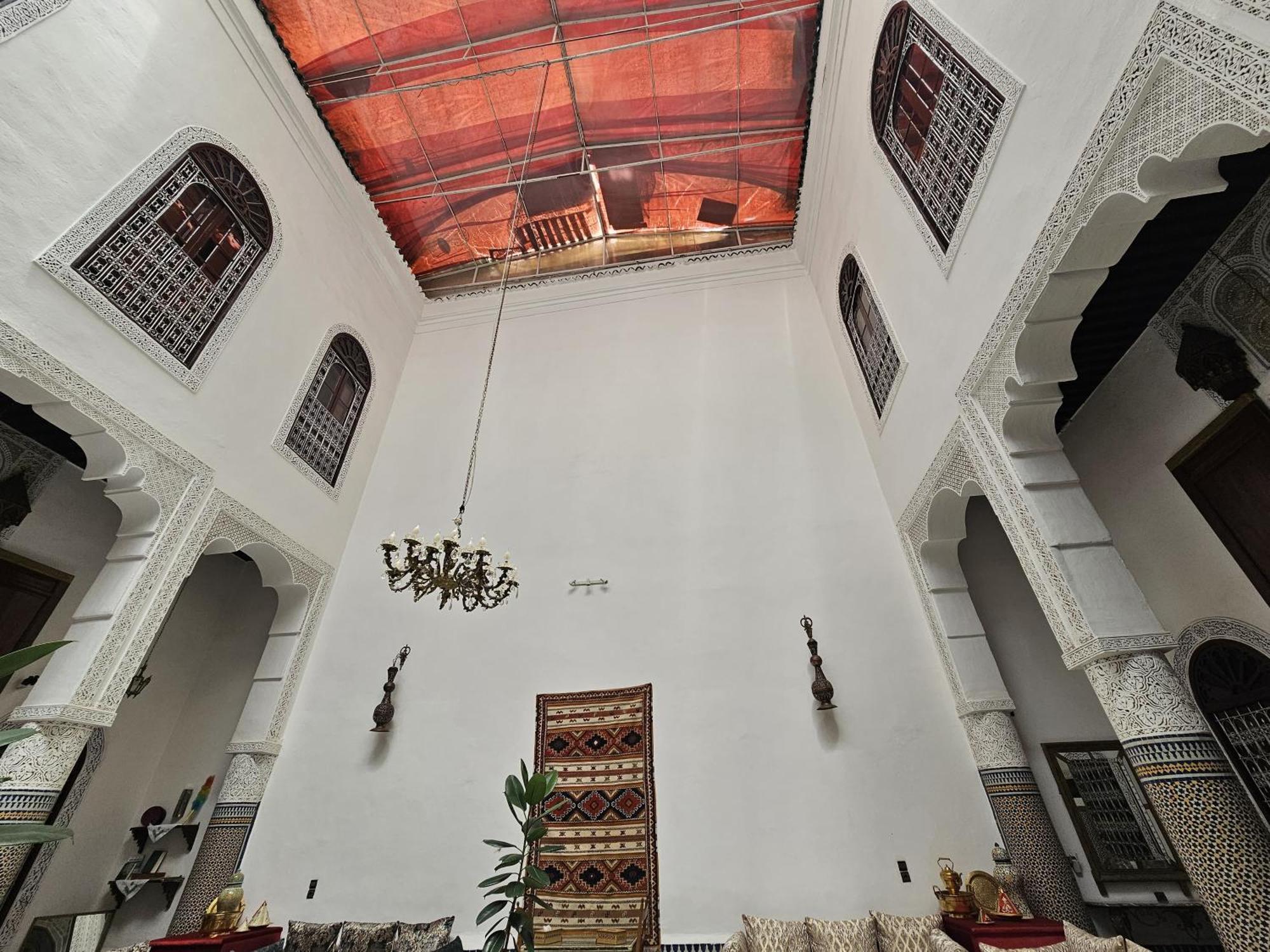 Riad Lalla Zoubida Fez Buitenkant foto