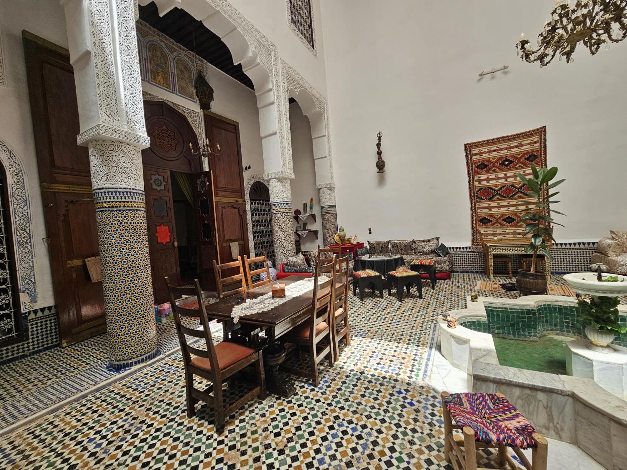 Riad Lalla Zoubida Fez Buitenkant foto