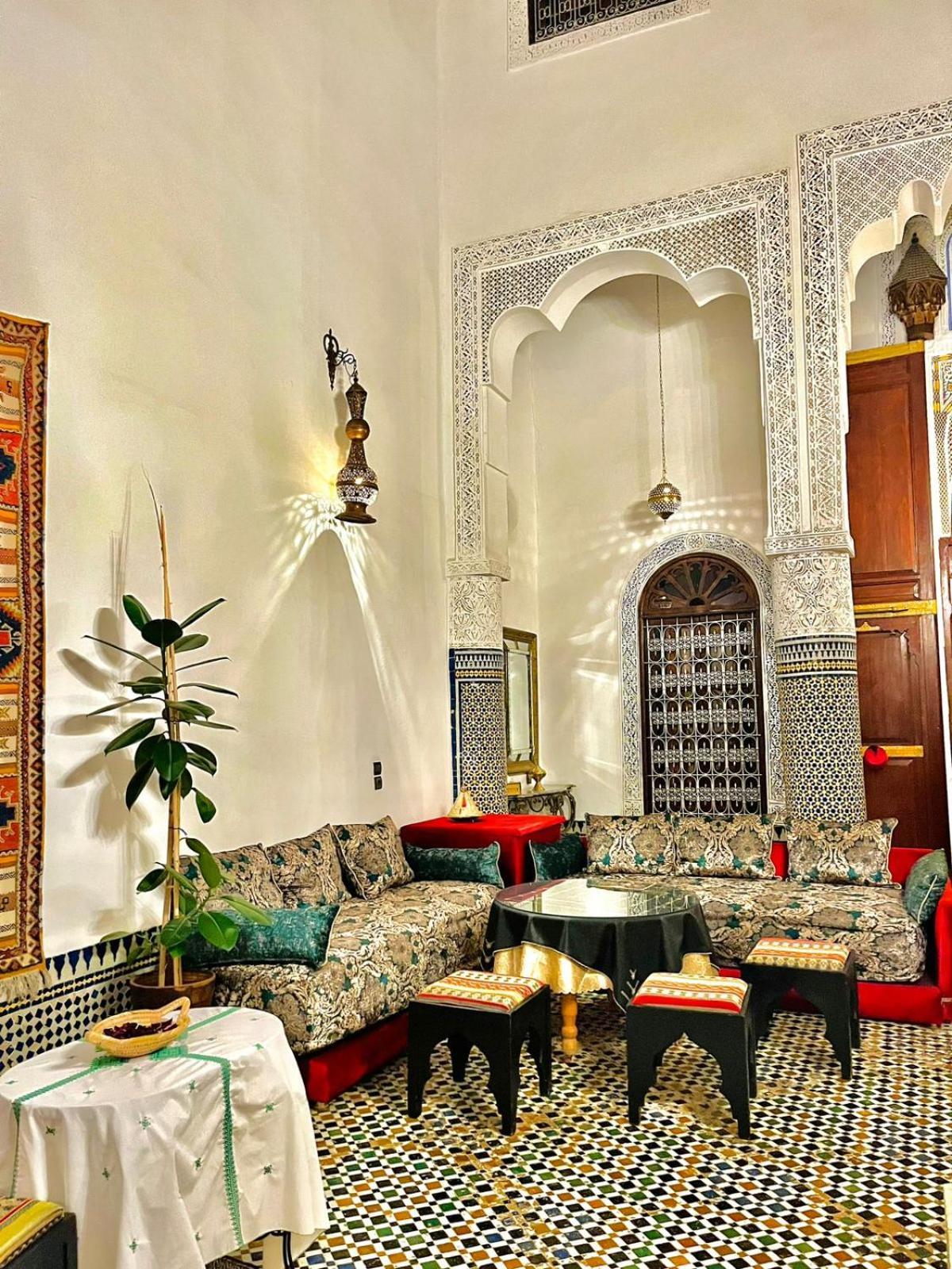 Riad Lalla Zoubida Fez Buitenkant foto
