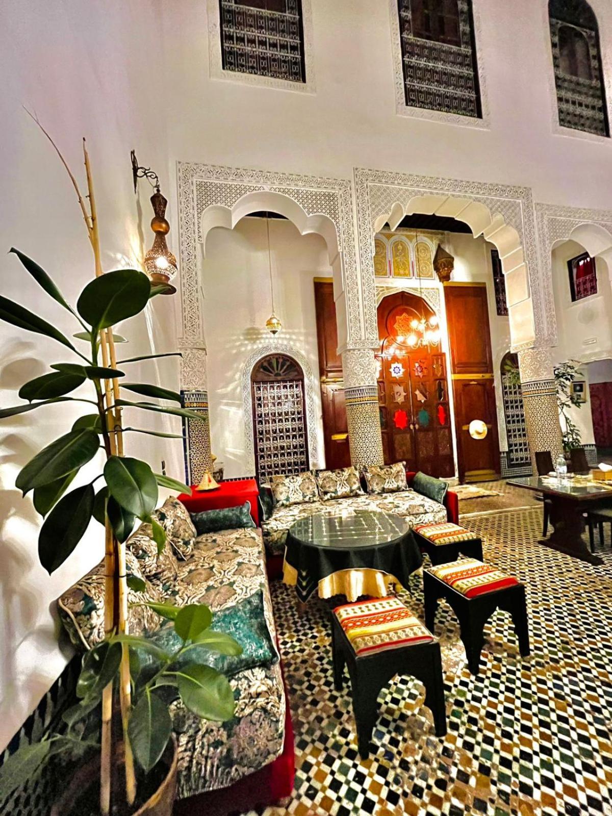 Riad Lalla Zoubida Fez Buitenkant foto