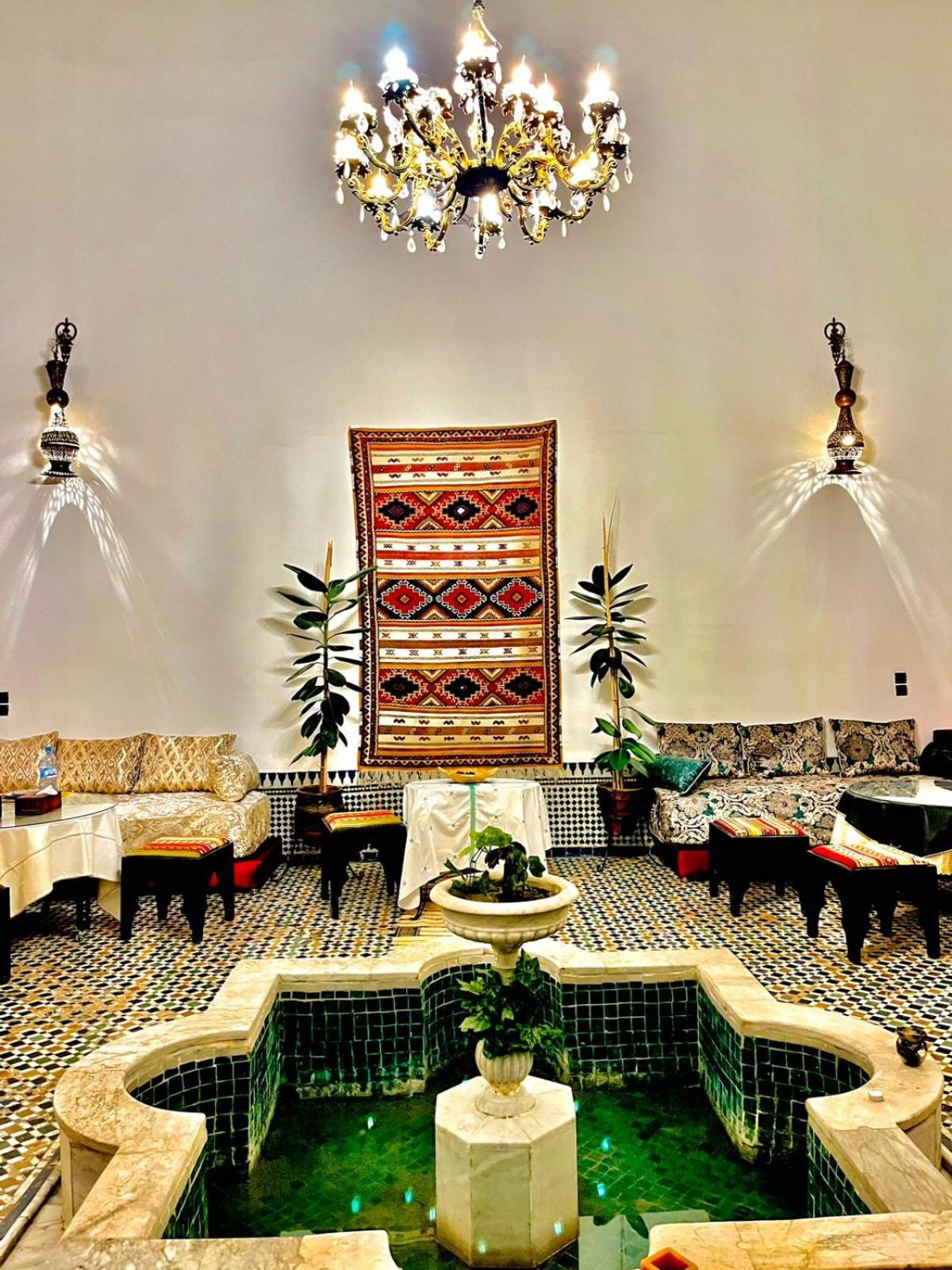 Riad Lalla Zoubida Fez Buitenkant foto