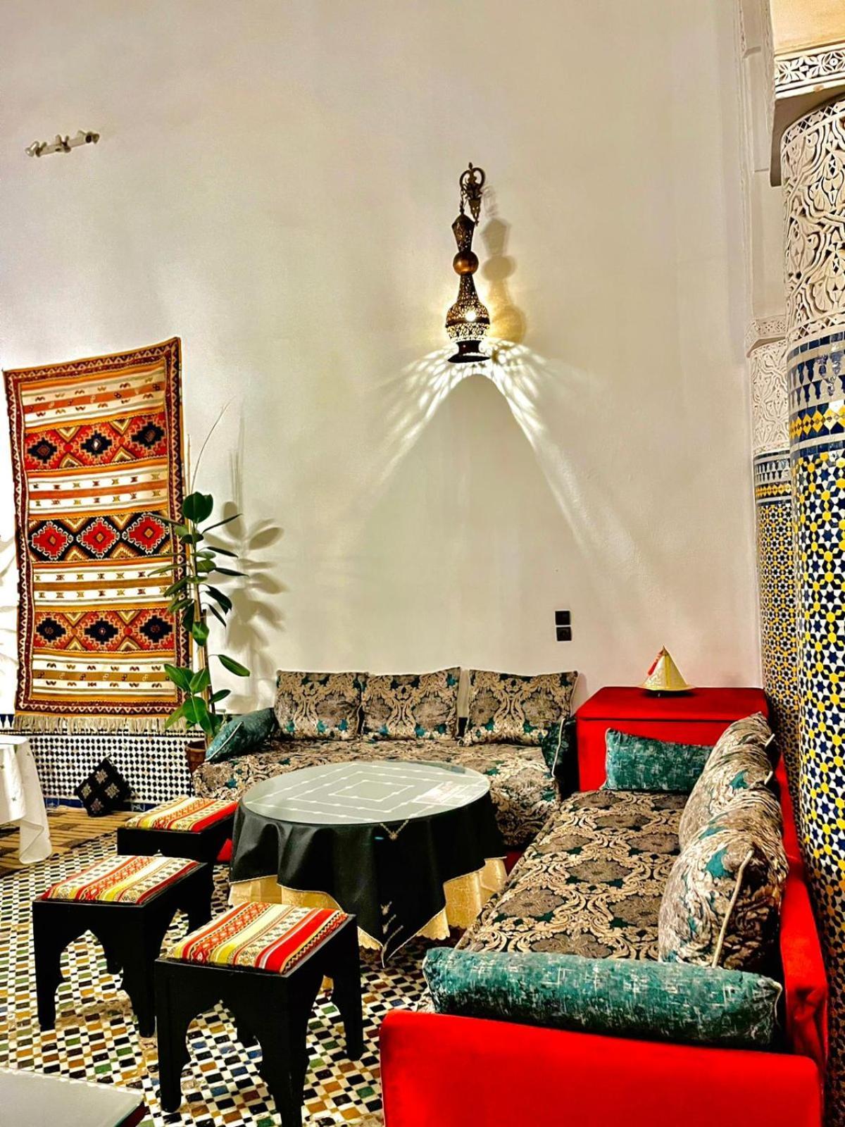 Riad Lalla Zoubida Fez Buitenkant foto