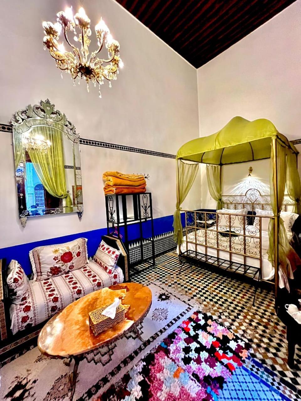 Riad Lalla Zoubida Fez Buitenkant foto