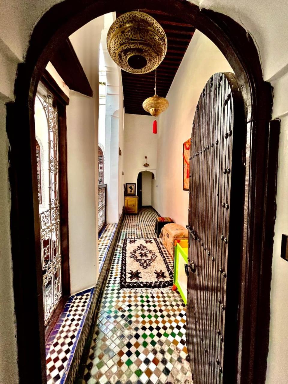 Riad Lalla Zoubida Fez Buitenkant foto