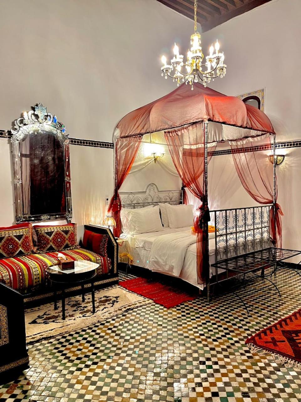 Riad Lalla Zoubida Fez Buitenkant foto