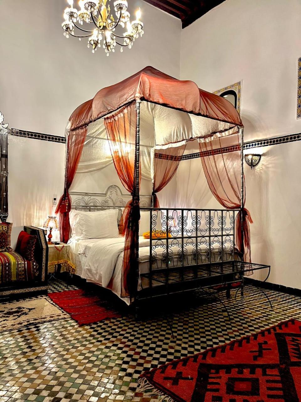Riad Lalla Zoubida Fez Buitenkant foto